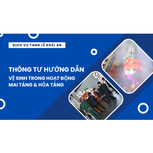 thông tư hướng dẫn vệ sinh trong hoạt động mai táng hỏa táng