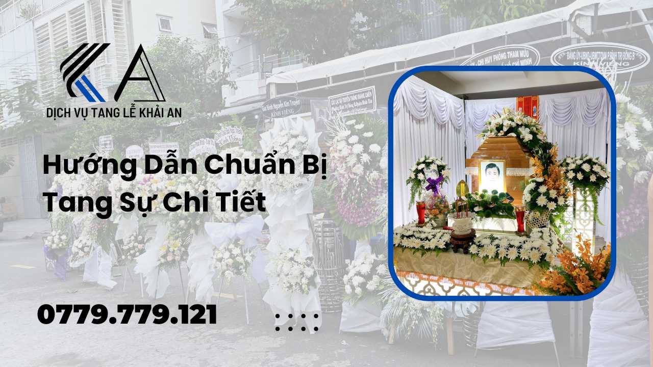 hướng dẫn chi tiết cho việc chuẩn bị tang sự