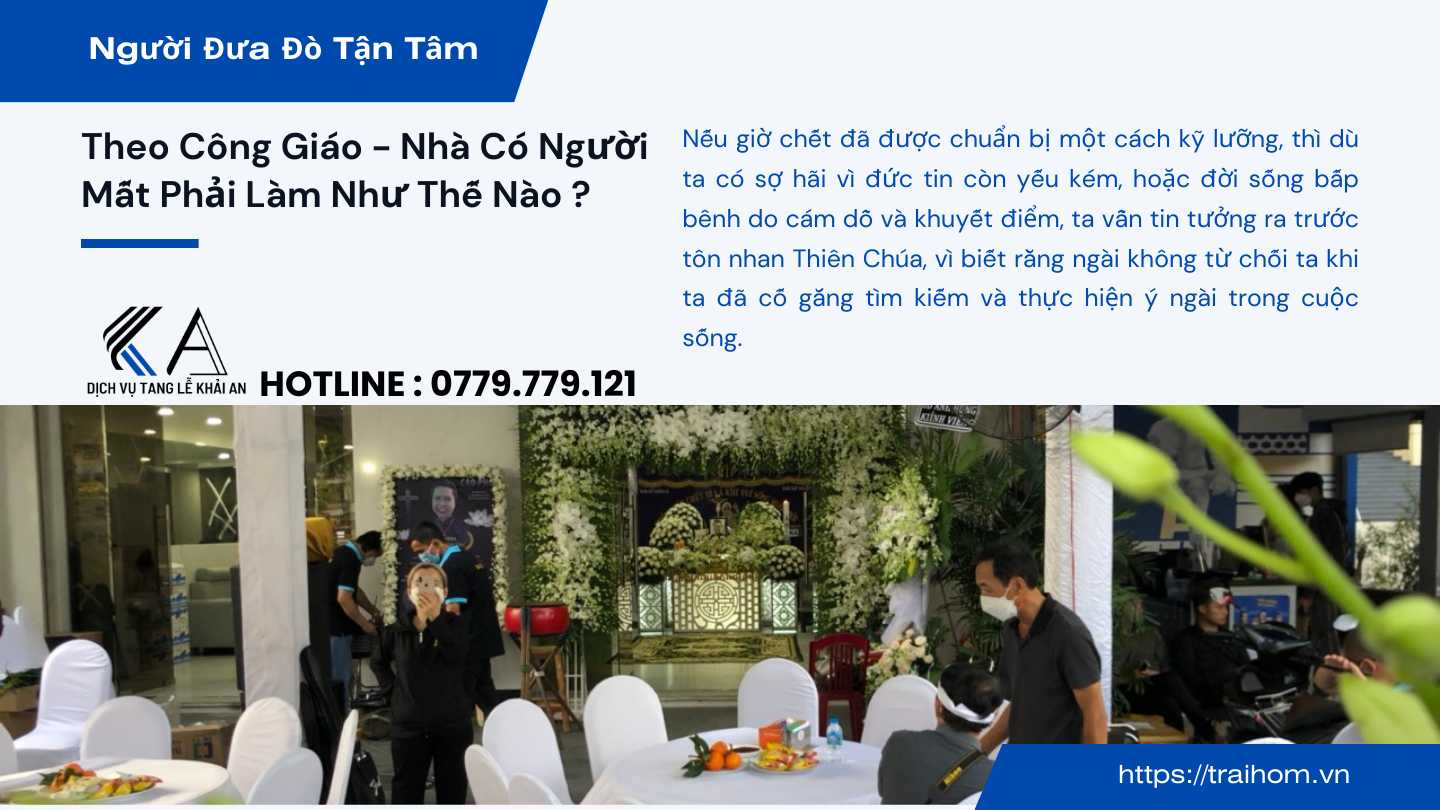 theo công giáo nhà có người chết phải làm gì